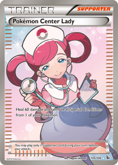 Pokémon Center Lady #105 from Flashfire