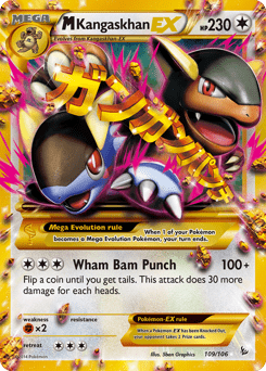 M Kangaskhan-EX #109 from Flashfire
