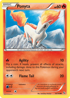 Ponyta #14 from Flashfire