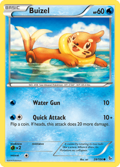 Buizel #28 from Flashfire
