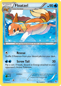 Floatzel #29 from Flashfire