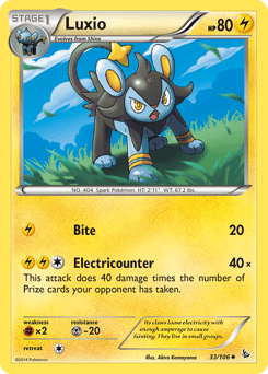 Luxio #33 from Flashfire