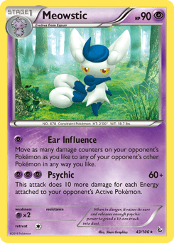 Meowstic #43 from Flashfire