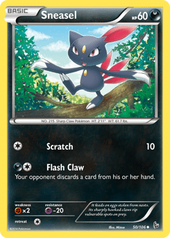 Sneasel #50 from Flashfire