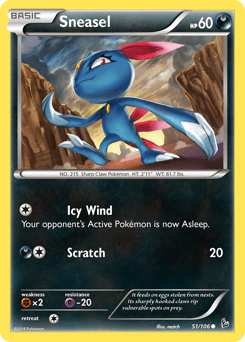 Sneasel #51 from Flashfire
