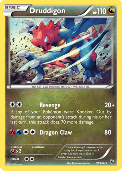 Druddigon #70 from Flashfire