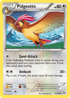 Pidgeotto #76 from Flashfire