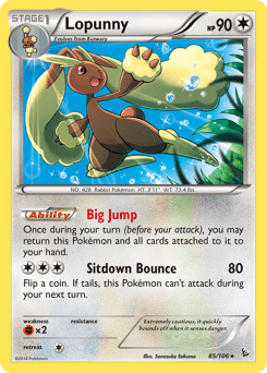 Lopunny #85 from Flashfire