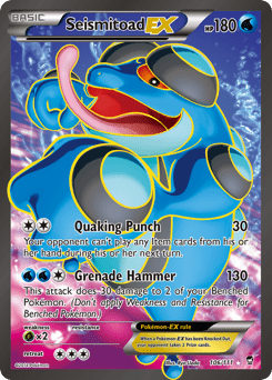 Seismitoad-EX #106 by Ryo Ueda