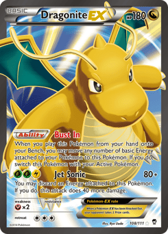 Dragonite-EX #108 by Ryo Ueda