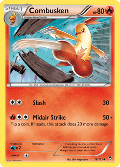 Combusken #13 from Furious Fists