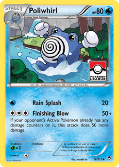 Poliwhirl #16 from Furious Fists