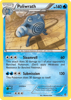 Poliwrath #17 from Furious Fists
