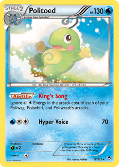 Politoed #18 from Furious Fists