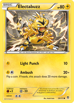 Electabuzz #29 from Furious Fists