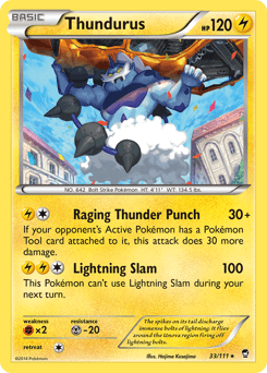 Thundurus #33 from Furious Fists
