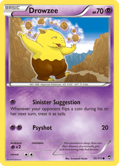 Drowzee #35 from Furious Fists