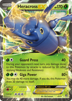 Heracross-EX #4 from Furious Fists
