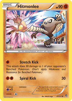 Hitmonlee #47 from Furious Fists
