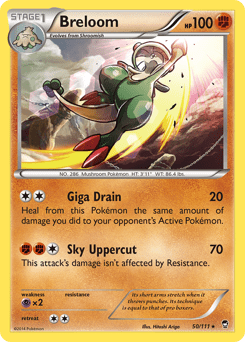 Breloom #50 from Furious Fists