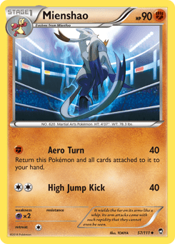 Mienshao #57 from Furious Fists