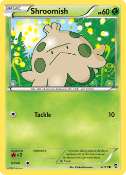 Shroomish #6 from Furious Fists
