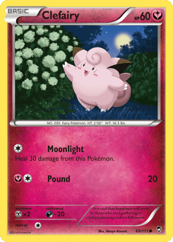 Clefairy #69 from Furious Fists