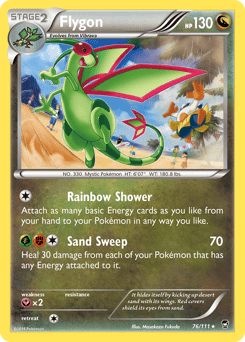 Flygon #76 from Furious Fists