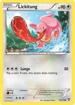 Lickitung #78 from Furious Fists