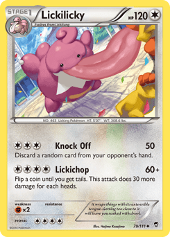 Lickilicky #79 from Furious Fists