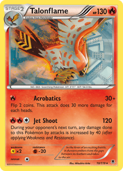 Talonflame #10 from Phantom Forces