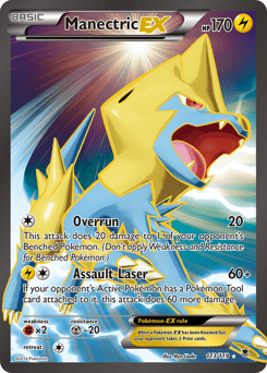 Manectric-EX #113 from Phantom Forces