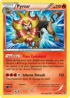 Pyroar #12 from Phantom Forces