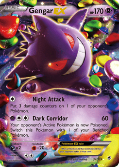 Gengar-EX #34 from Phantom Forces