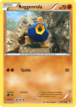 Roggenrola #48 from Phantom Forces