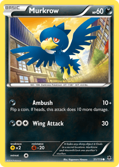 Murkrow #51 from Phantom Forces