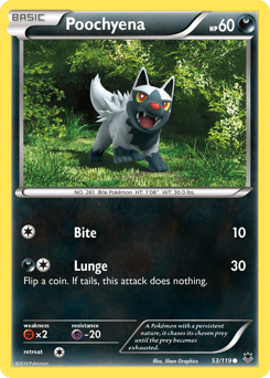 Poochyena #53 from Phantom Forces