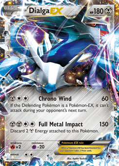 Dialga-EX #62 from Phantom Forces