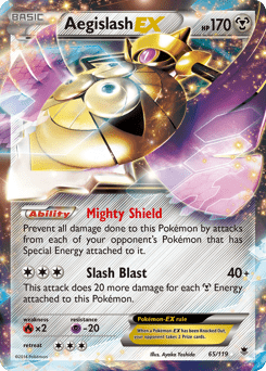 Aegislash-EX #65 from Phantom Forces