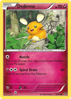 Dedenne #70 from Phantom Forces