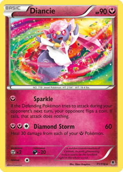 Diancie #71 from Phantom Forces