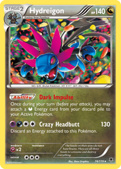 Hydreigon #74 from Phantom Forces