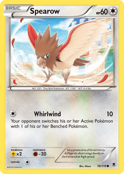 Spearow #78 from Phantom Forces