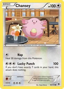 Chansey #80 from Phantom Forces
