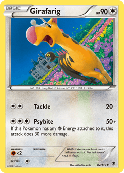 Girafarig #82 from Phantom Forces