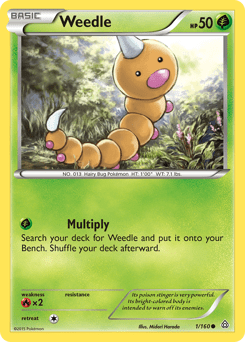 Weedle #1 from Primal Clash