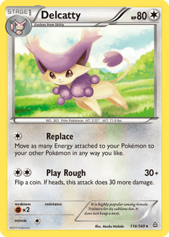 Delcatty #114 from Primal Clash