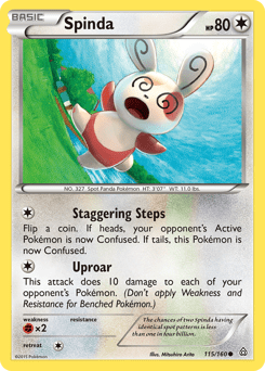 Spinda #115 from Primal Clash