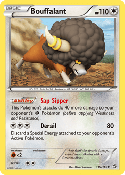 Bouffalant #119 from Primal Clash