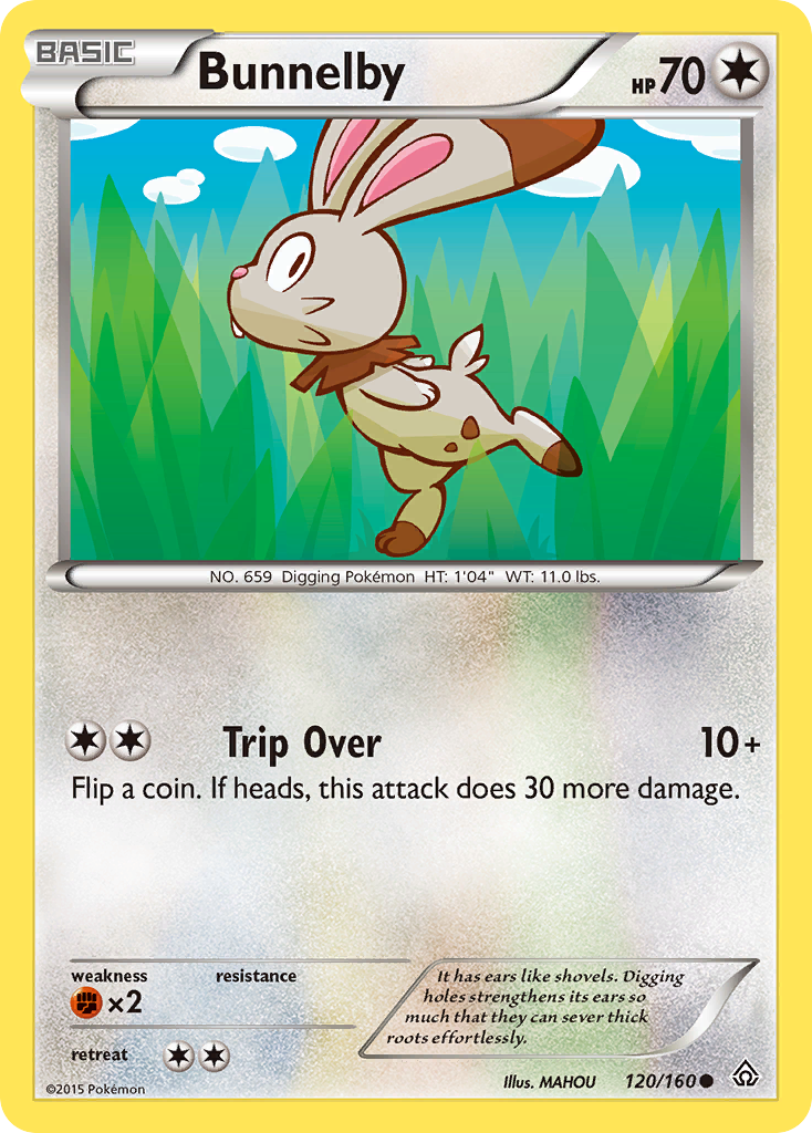 Bunnelby #120 from Primal Clash